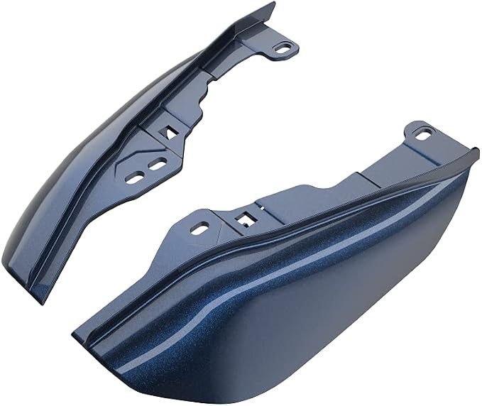 Advanblack 2024 RG Mid Frame Air Deflectors Compatible for Harley Touring Street Glide, Road King, Electra Glide, 2009-2025(Midnight Blue)