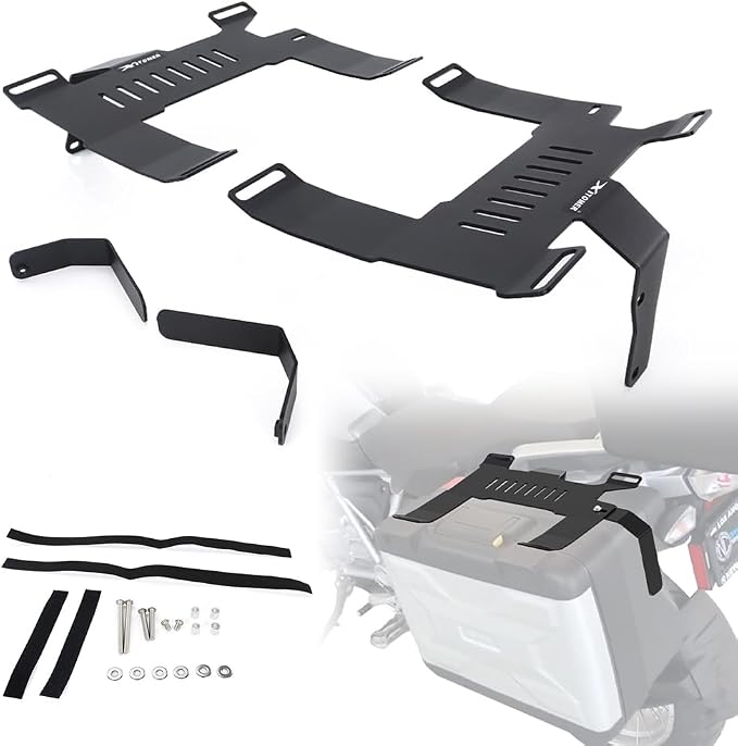 Xitomer Luggage Rails Compatible with R1200GS LC/LC ADV 2013-2018, R1250GS F750GS F850GS LC/LC ADV 2018-2024, F800GS 2026 Side Luggage Rack Side Case Racks Motorcycle Rear Carrier
