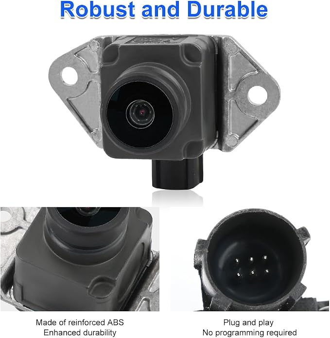 JDMON Backup Camera Replacement for Jeep Grand Cherokee 2014 2015 3.0L 3.6L V6 5.7L 6.4L V8 Reverse Rear Park Assist Camera Replacement for 590-071 68137943AD 68137943AE 68137943AJ 68375333AA
