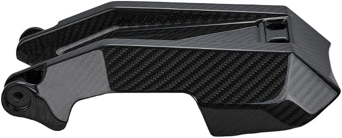 Funparts Carbon Fiber Battery Cover for Eride Pro SS S SR, Premium Carbon Fiber Battery Lid Guards Wrap for E-Ride Pro SS 2.0 3.0 Lightweight Glossy Weave Finish Easy Installation