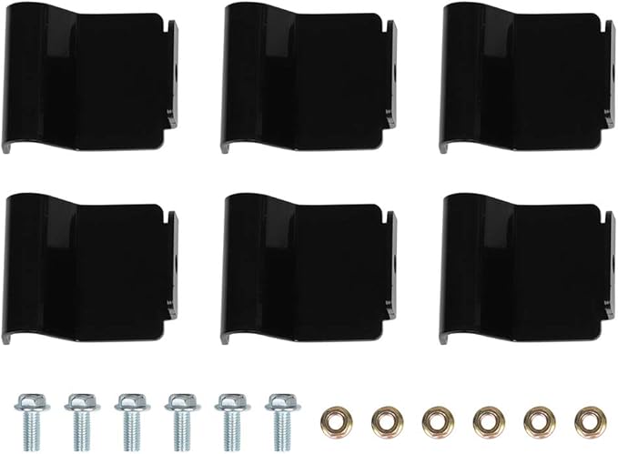 Scitoo Heavy-Duty 3 Bars Steel Utility Ladder Truck Pickup Rack Kayak Contractor Lumber Utility for Chevy for Dodge for Ford for GMC Express 77' Van with Rain Gutters - Black Van Rack
