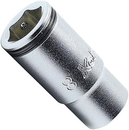 Ko-ken RS3350X/4 3/8 Sq. Dr. Semi-Deep NUT GRIP Socket Set, 8mm-14mm - 4 pieces