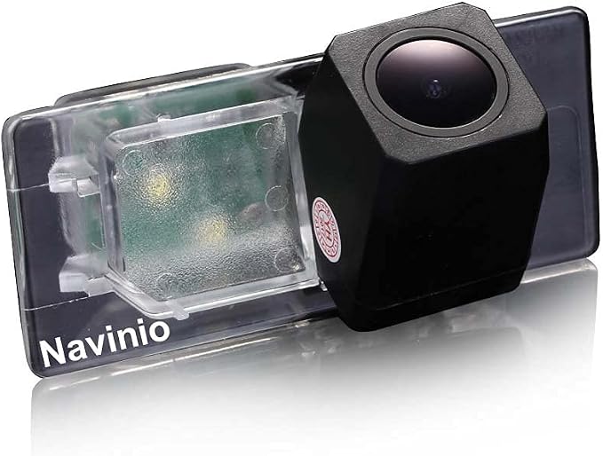 IP68 Waterproof Reverse Rear View Camera License Plate Backup Camera Replacement for Audi A4L A6L A1 A7 A3 A4 A5 S3 Q3 Q5 TT Skoda Superb VW Golf VI 6 Golf Plus Jetta (No.8262)