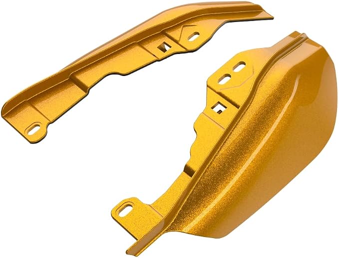 Advanblack 2024 RG Mid Frame Air Deflectors Compatible for Harley Touring Street Glide, Road King, Electra Glide, 2009-2025(Prospect Gold)