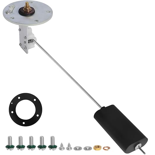 Marine Fuel Sending Unit,Boat Fuel Tank Sending Unit for Marine 6-12 Inch Depth RV Car Truck Tanks 33-240ohms Gas Water Level Gauge Sender
