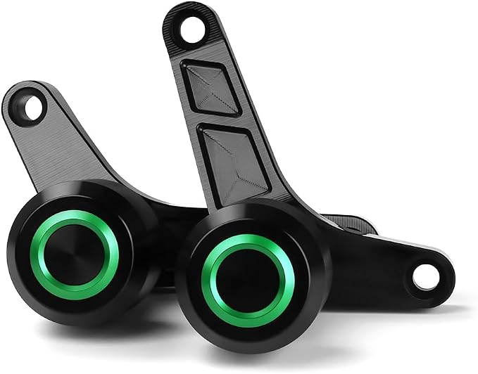 Modeer Motorcycle Frame Sliders Compatible with NINJA 1100SX Ninja 1100 SX 2025 Falling Protector Crash pads ninja1100sx ninja 1100 sx Accessories (green)