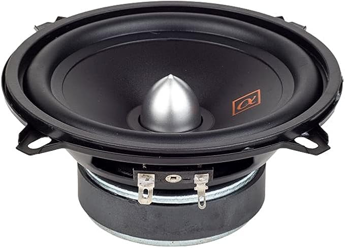 Alphasonik 1 Pair of NS500C Neuron Series 5.25" (360 Watts Max for The Pair) 180 Watts Max Per Component 2-Way Component Speaker Set with 1" Silk Dome Tweeter External Crossover Grilles Included