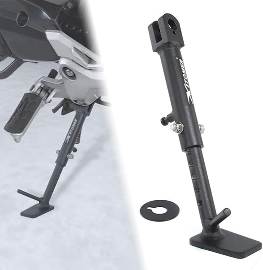 Xitomer 0-2.5'' Adjustable Kickstand Fit for Grom MXS125 2017-2026 Grom, Monkey 125 2019-2026, Foot Side Support Motorcycle Kickstand Side Stand