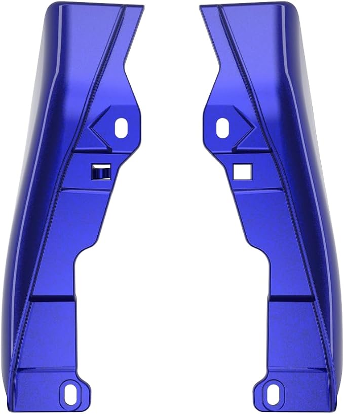 Advanblack 2025 RG Mid Frame Air Deflector, Blue Streak Harley Air Deflector Heat Shield Compatible for Harley Touring Street Glide, Road King, Electra Glide, 2009-2025