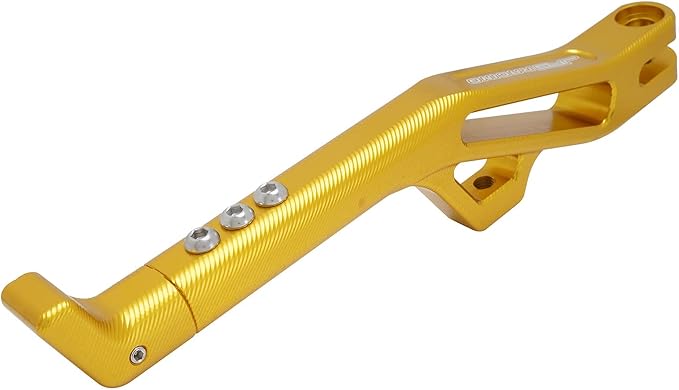 JFG RACING Sur Ron Kickstand,Motorcycle Kick Stand Side Aluminum Alloy CNC Adjustable for Surron Light Bee S/X Segway X160/X260 Talaria Sting Gold
