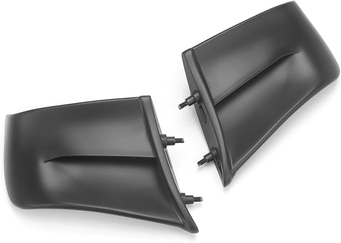 for Panigale Accessories Motorcycle Fairing Wind Fin Air Deflector Black Side Spoiler Wing for Ducati Panigale V4 V4S 2022-2024, Motorcycle Body Work Fairing Kits (Matte Black)