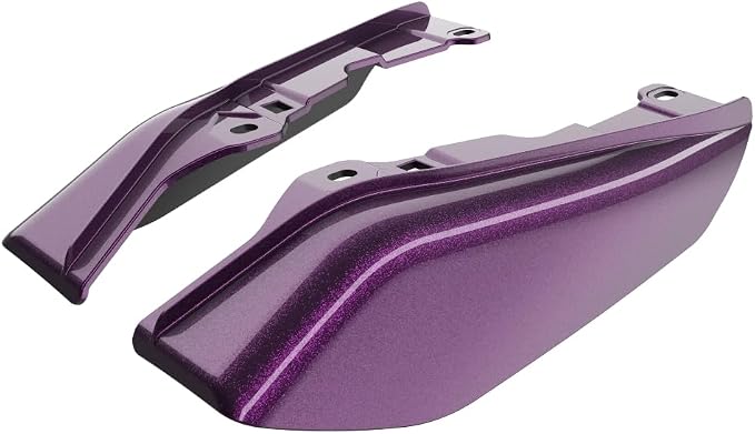 Advanblack 2025 RG Mid Frame Air Deflector, Poison Berry Harley Air Deflector Heat Shield Compatible for Harley Touring Street Glide, Road King, Electra Glide, 2009-2025