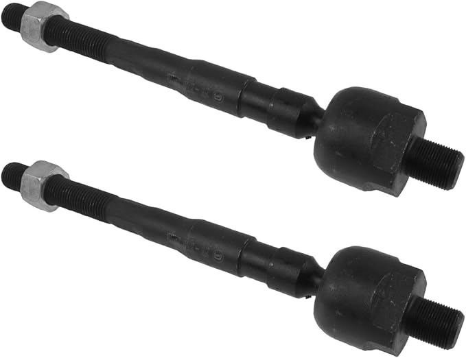 TRQ Front Inner Tie Rod Set 2 Piece Compatible with 2007-2013 Nissan Altima