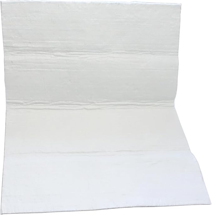 AC PERFORMANC Reduce Radiant Heatshield Armor 4' Long x 3.28' Wide x 1/2" Thick Exhaust Pipe Multipurpose Heat Shield, Fiberglass Laminated Aluminum