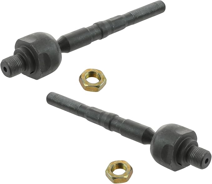 TRQ Front Inner Tie Rod Set 2 Piece Compatible with 2003-2009 Kia Sorento
