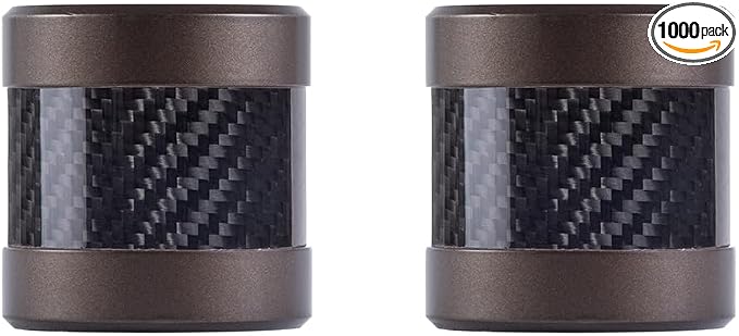 Advanblack Protek Machined CNC Alumium with Carbon Fiber Inlay Crash Bar Slider (Bronze CNC w/Carbon Inlay)