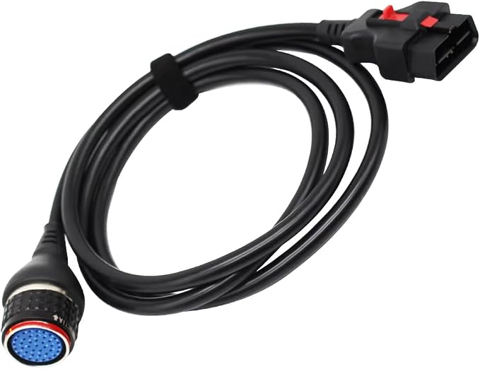 OBD Adapter 16 Pin Cable for MB Star SD C4 C5, Replacement 16 Pin Main Connector Diagnostic Testing Cable for MB Star SD C4 C5 Diagnostic Tool Fit for Mercedes
