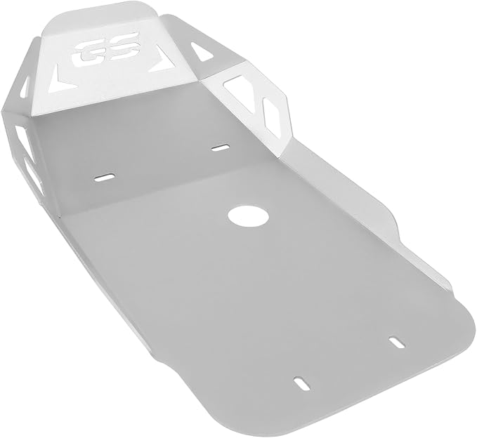 CHIFUN Skid Plate Compatible with BMW 2018-2021 F850GS F750GS F 750 850 GS ADV Adventure Motorcycle Lower Engine Guard Bottom Protection Aluminum Belly Pan Silver