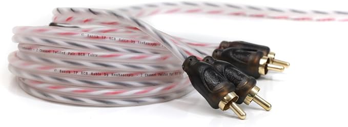 KnuKonceptz KCA Complete Oversized 4 Gauge 2 Channel Subwoofer Amp Installation Wiring Kit