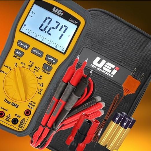 UEi Test Instruments DM525 Wireless Digital Multimeter w/Power Factor Low Z