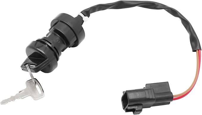 M MATI Start Stop Headlight Switch & Ignition Key Switch for Yamaha Big Bear 400 2007-2008 5KM-83972-00-00 5KM-83973-00-00 4SH-82510-00-00