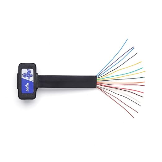 bbfly-A9 OBD II OBD2 16 Pin Splitter Extension 1x Male and 2X Female Extension Cable Adapter (2FT/60CM)