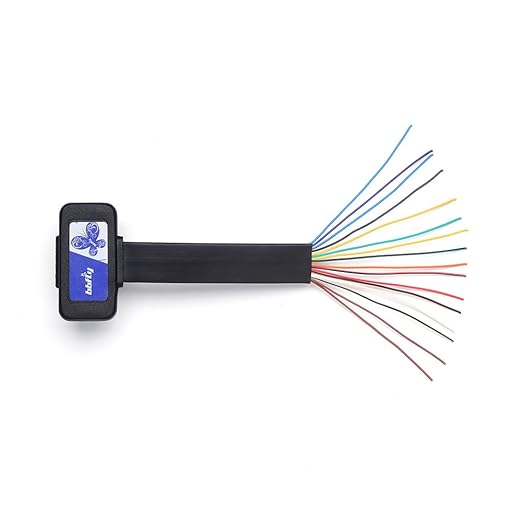 bbfly-B4 OBD II OBD2 16 Pin Splitter Extension 1 x Male and 2 x Female Extension Y Cable Adapter (1FT/30CM)