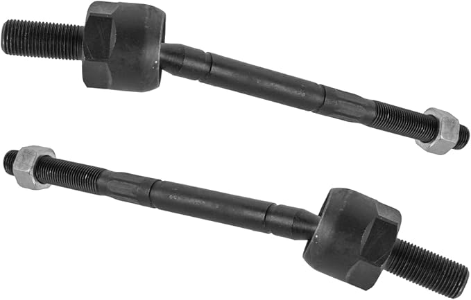 TRQ Front Inner Tie Rod Set Compatible with 2002 Ford Thunderbird 2000-2002 Lincoln LS