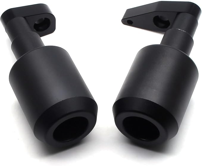 MZS Motorcycle Frame Sliders Compatible with EX 650 EX650 ER6F ER6N 2012-2016, Racing Falling Crash Protector Guards Frame Crash Pads No Cut Kits Black