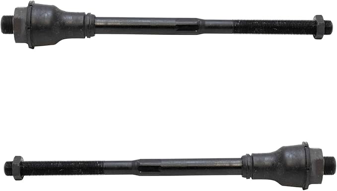 TRQ Front Inner Tie Rod Set 2 Piece Compatible with 2011-2023 Chevrolet Silverado 2500 HD Silverado 3500 HD GMC Sierra 2500 HD Sierra 3500 HD