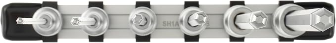 TONE Long Ball End Hex Socket Set with Socket Holder HBH306L 3/8" Inch Drive 6-Piece