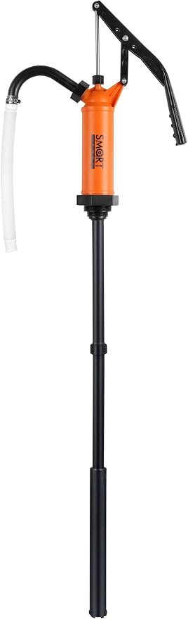 55 Gallon Drum Pump for DEF, DEF Pump for 55gal Barrel, 9-14 oz per Stroke | barrel pump, 55gal drum pump, manual water pumps, 55 gallon water pump, Fit 5-55 Gallon Drums with 1-1/2" or 2" NPT Thread