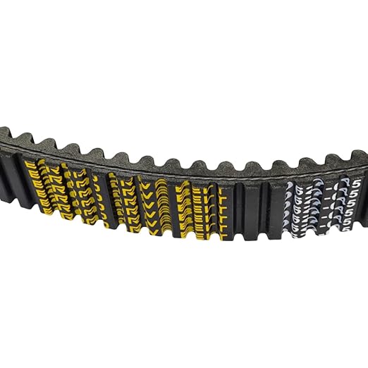 EZROAD Clutch Drive Belt 0627-045 3211114 Compatible with Arctic Cat 2006 ZR 900 EFI SNO Pro Compatible with Polaris 2007-2016 IQ Racer 440 600 1 7/16" x 44 7/8" Double Notched Snowmobile 45G4368 CVT