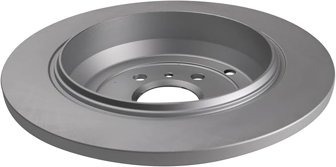 TRQ Rear Brake Rotor Set G Coated Solid Compatible with 2007-2009 Mercedes-Benz ML320 2006-2011 ML350 2010-2011 ML450 2007-2009 R320 2006-2012 R350 2006-2007 R500 2006 ML500