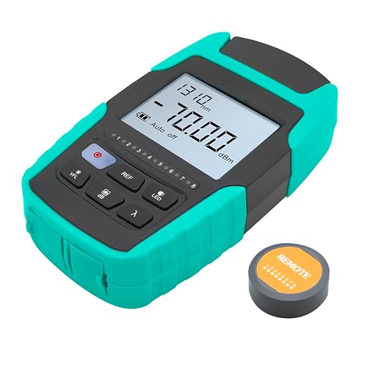 TM530 4-in-1 Fiber Optic Tester — Optical Power Meter -70~+10 dBm, 10km VFL Visual Fault Locator, RJ45 Cable Tester & LED Light, Rechargeable, FC/SC/ST Fiber Light Meter