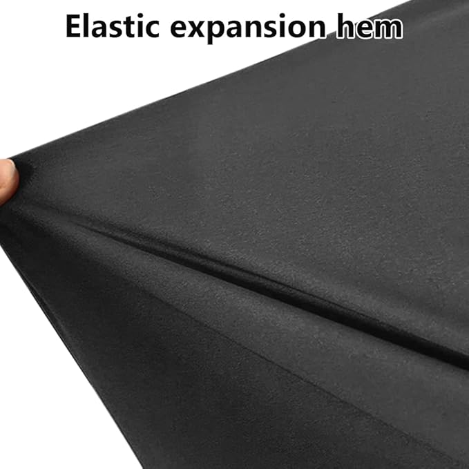 Indoor Motorcycle Cover Soft Stretch Dustproof Cover Compatible with All Motor, 96 inches