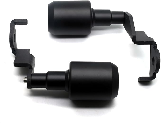 MZS Motorcycle Frame Sliders, Falling Crash Protector Guards No Cut Kits Black Compatible with CBR1000RR CBR 1000RR 2017 2018 2019 2020