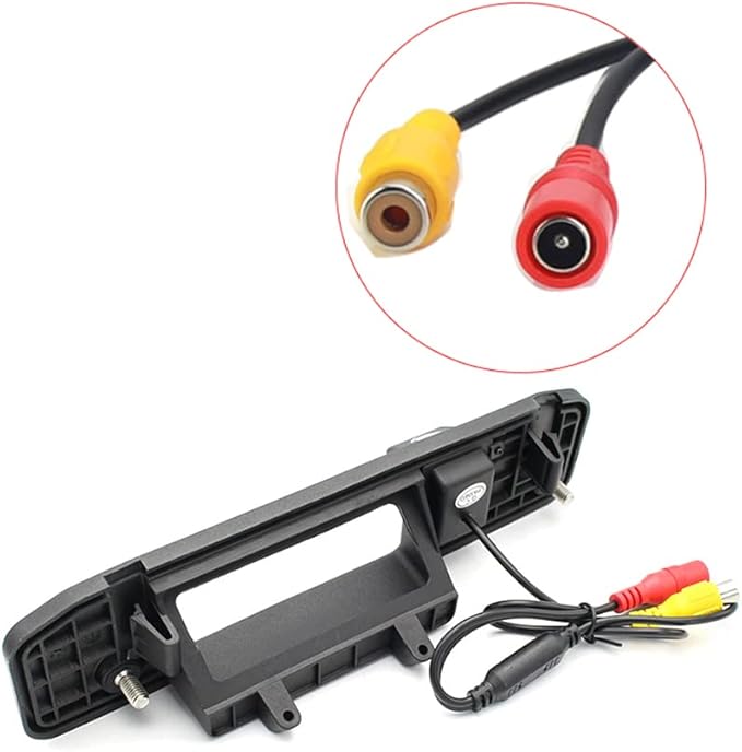Vlicevrn CCD Car Rear View Camera Trunk Handle with Fish Eye Lens Night Vision Backup Parking Camera Waterproof IP68 Vehicle Camera for Mercedes Benz ML A180 A200 A260 GLA GLC GLE ML250 ML350 ML400