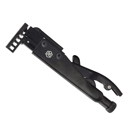 MichaelPro 90-Degree Locking Grip Hose Clamp Pliers, 3/4" to 2-3/4”, Adjustable Angle Tool for Radiator and Fuel Line Clamps, Non-Slip Handles, Ideal for Automotive Engine Bay Repairs | MP003065
