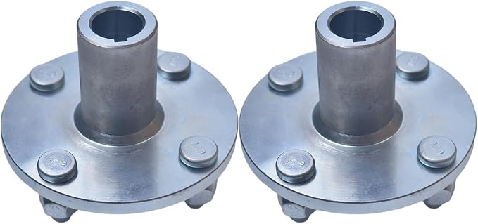 Axle 1" Diameter 44" Steel Axle Rod With 4" x 4" Go Kart Live Axle Hub For ATV Go-Karts Quads Dune Buggies