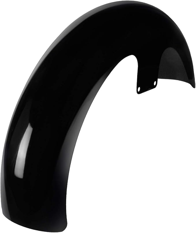 21" Motorcycle Front Fender Mudguards for 120 / R21 Tire Fit for Harley Bagger Touring Road King Electra Glide Street Glide FLHR FLHX Gloss Black