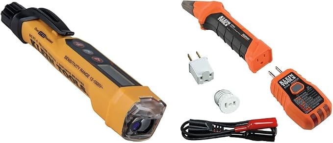 Klein Tools NCVT-6 Non-Contact Volt Tester + Klein Tools Circuit Breaker Finder Tool Kit