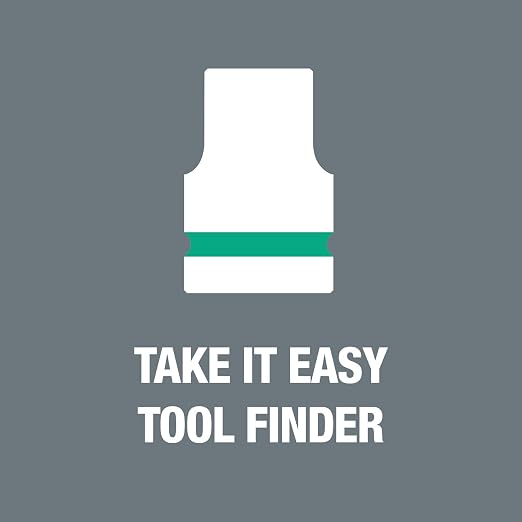 Wera 05003882001 Belt 3 Torx Hf Bitnuss/Set Torx with Holding Function