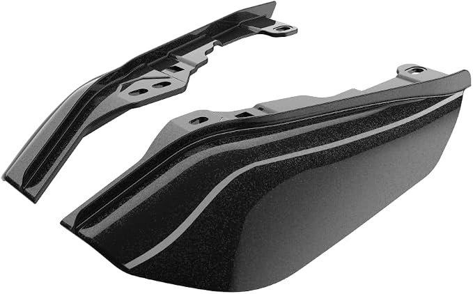 Advanblack 2025 RG Mid Frame Air Deflector, Hot Lap Harley Air Deflector Heat Shield Compatible for Harley Touring Street Glide, Road King, Electra Glide, 2009-2025