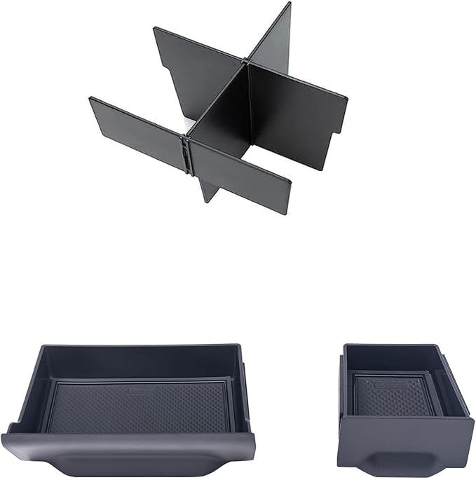 JDMCAR Storage Drawer and Center Console Organizer Compatible with Toyota 4Runner Accessories 2014-2022 2023 2024