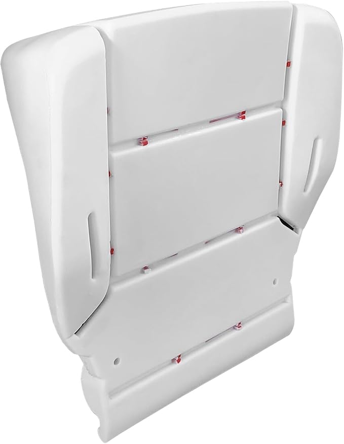 Driver/Passenger Side Bottom Seat Cover and Foam Cushion Pad, Dark Ash Gray Seat Cover Fits for Chevy Silverado GMC Sierra 1500 2500 3500 2015-2019 (Also for Passenger Side)