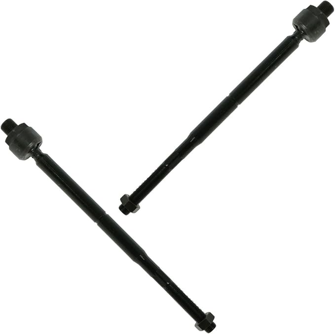 TRQ Front Inner Tie Rod Set 2 Piece Compatible with 2005-2010 Chrysler 300 06-10 Dodge Charger 05-08 Magnum 08-10 Challenger