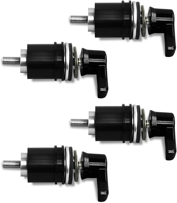 Quick Released Mounting Spools Fit for Indian Chief, Chieftain, Roadmaster, Challenger Trunk Tour Trunk & Sissybar 2014-2025 (Mounting Spools Anti-Theft)