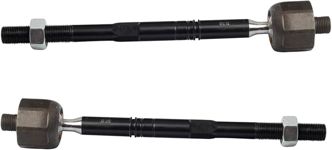 TRQ Inner Driver and Passenger Side Tie Rod Set 2 Piece Compatible with 2016-2022 Chevrolet Camaro 2020-2022 Cadillac CT5
