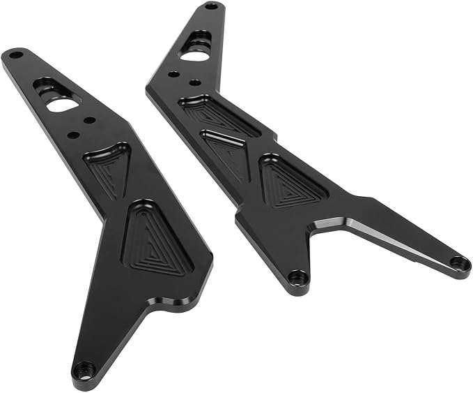 Compatible with Ninja 300 250 2013-2018 Frame Sliders CNC Aluminum Motorcycle Engine Guard Bodywork Fairing Falling Protection(Black)